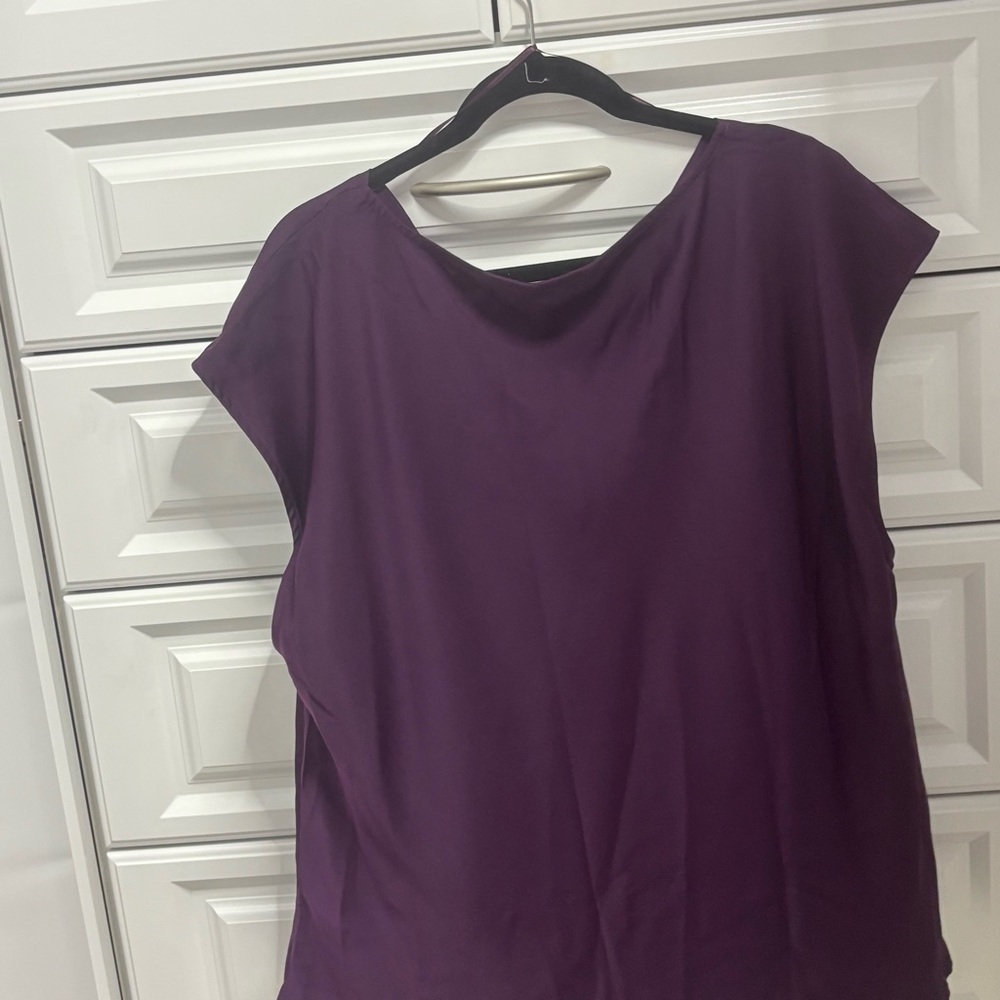 Banana Republic Deep Purple Blouse